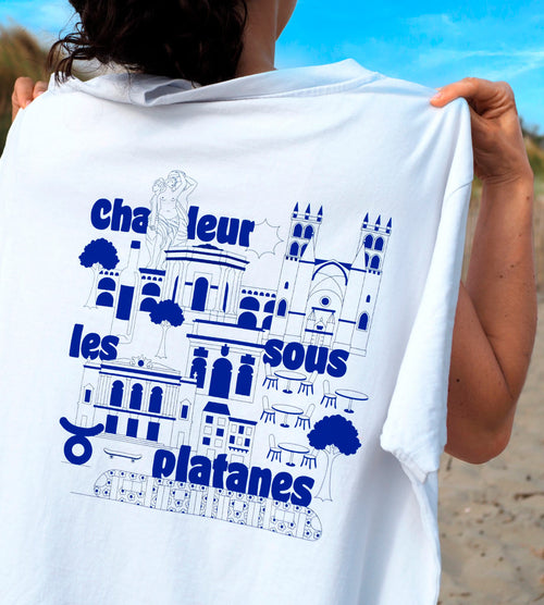 Capsule N°1 : T-shirt Montpellier Bleu