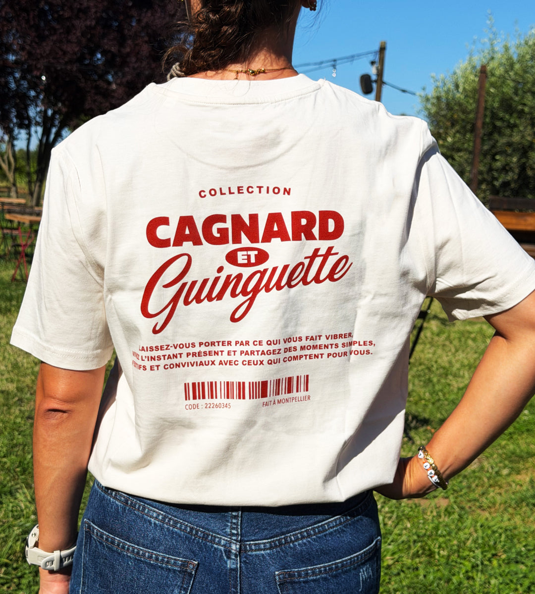 T-shirt Cagnard et Guinguette (180 gr)