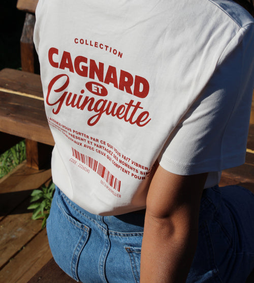 T-shirt Cagnard et Guinguette (180 gr)