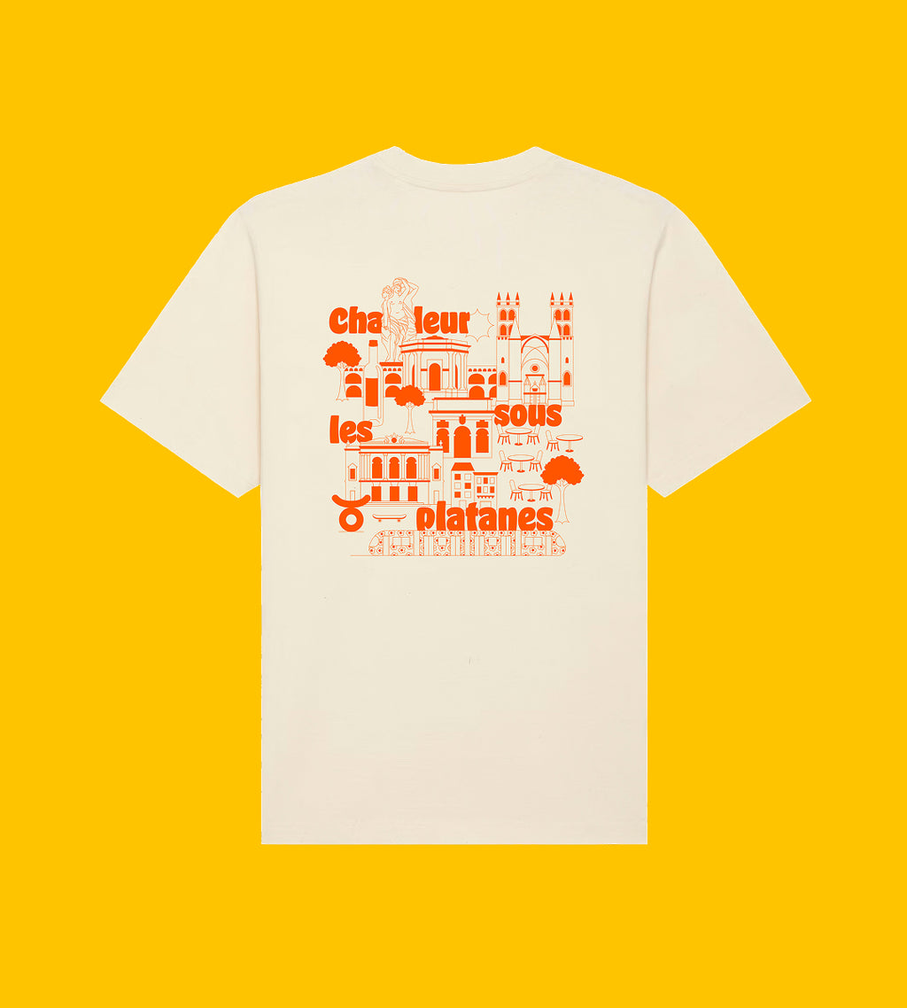 Capsule N°1 : T-shirt Montpellier Orange