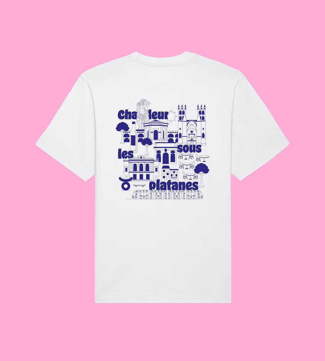 Capsule N°1 : T-shirt Montpellier Bleu